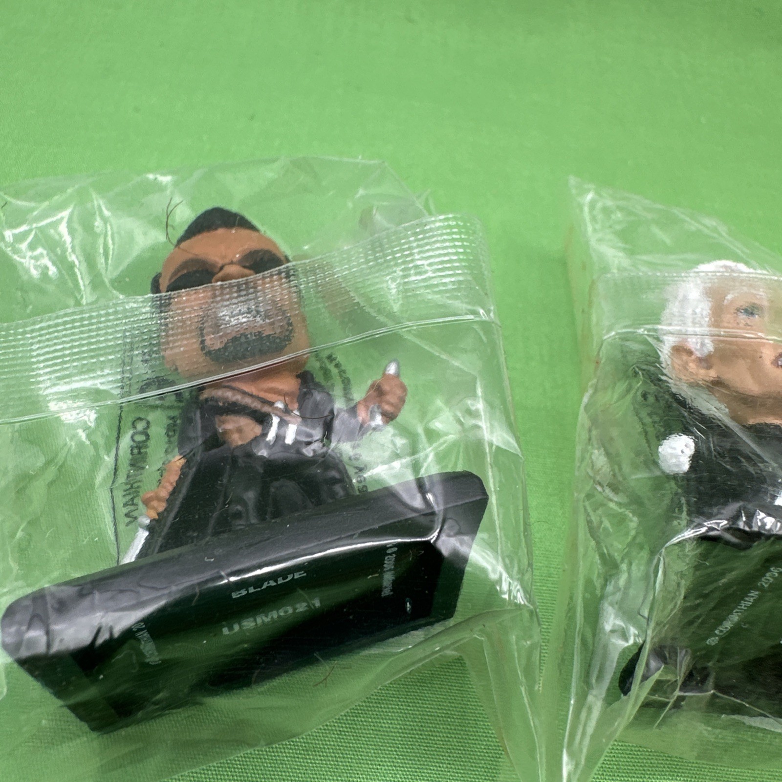 2 Marvel Super Hero Corinthian Small Action Figures, Quicksilver & Blade, 2006
