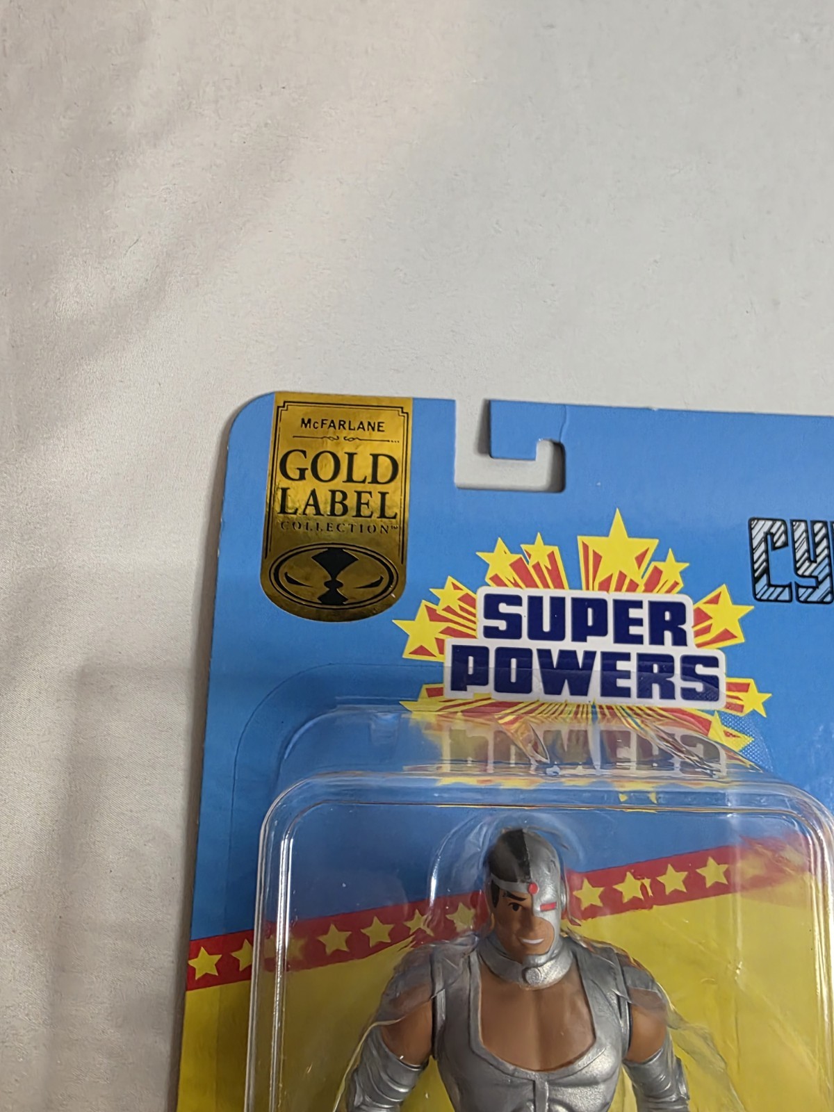 McFarlane Super Powers Cyborg & Nightwing Wave 11 Gold Label Dc Direct