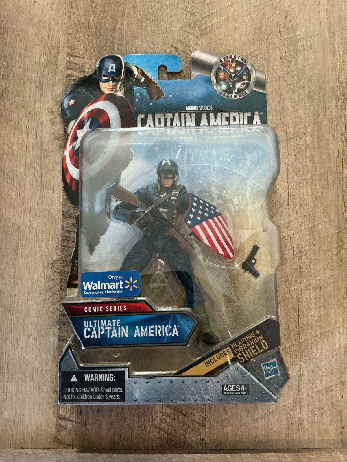 2011 Marvel Ultimate Captain America Comic Series Walmart Exclusive Hasbro NEW