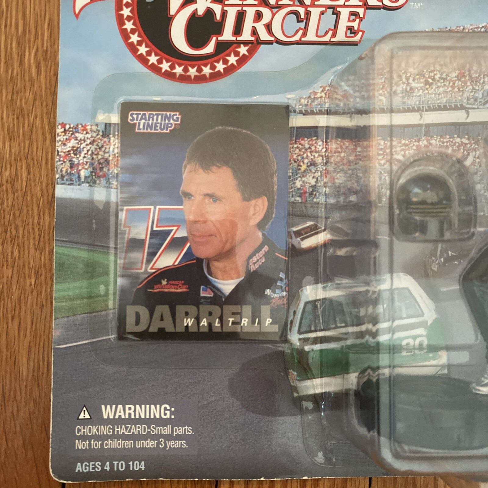 Starting Lineup Darrell Waltrip Figure Winners Circle 1997 With Card Helmet NIP