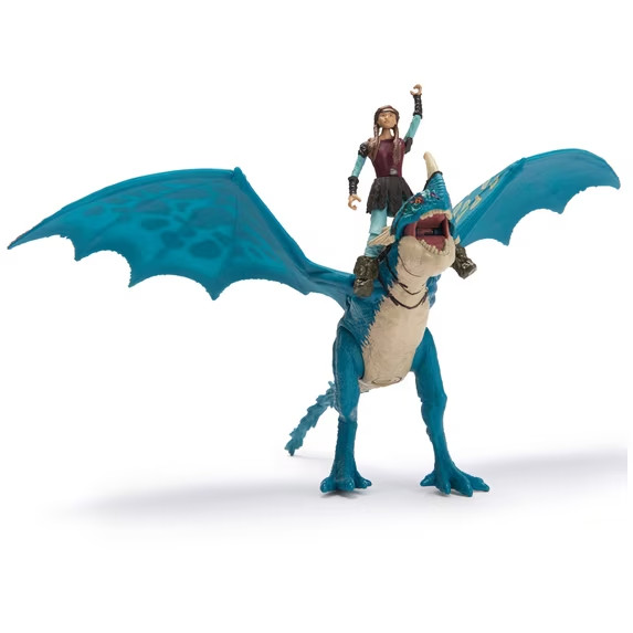 How To Train Your Dragon DEADLY NADDER And ASTRID Viking Duo Figures Ships Fast