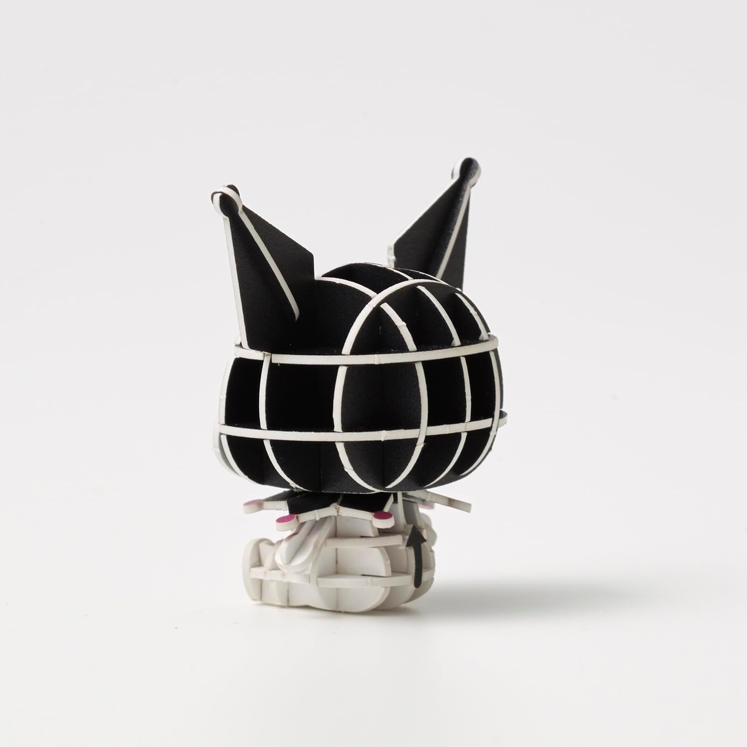 3D Paper Puzzle Characters Kuromi Product Height 48mm 3D Art Made in Japan