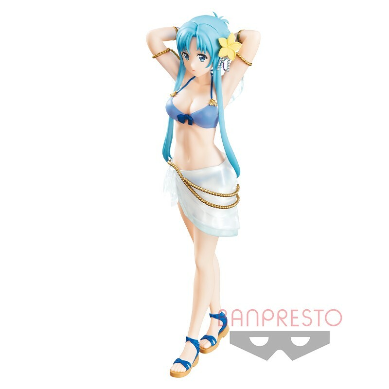 SWORD ART ONLINE JEWELRY SWIMSUIT ESPRESTO ASUNA FIGURE BANPRESTO JAPAN IMPORT