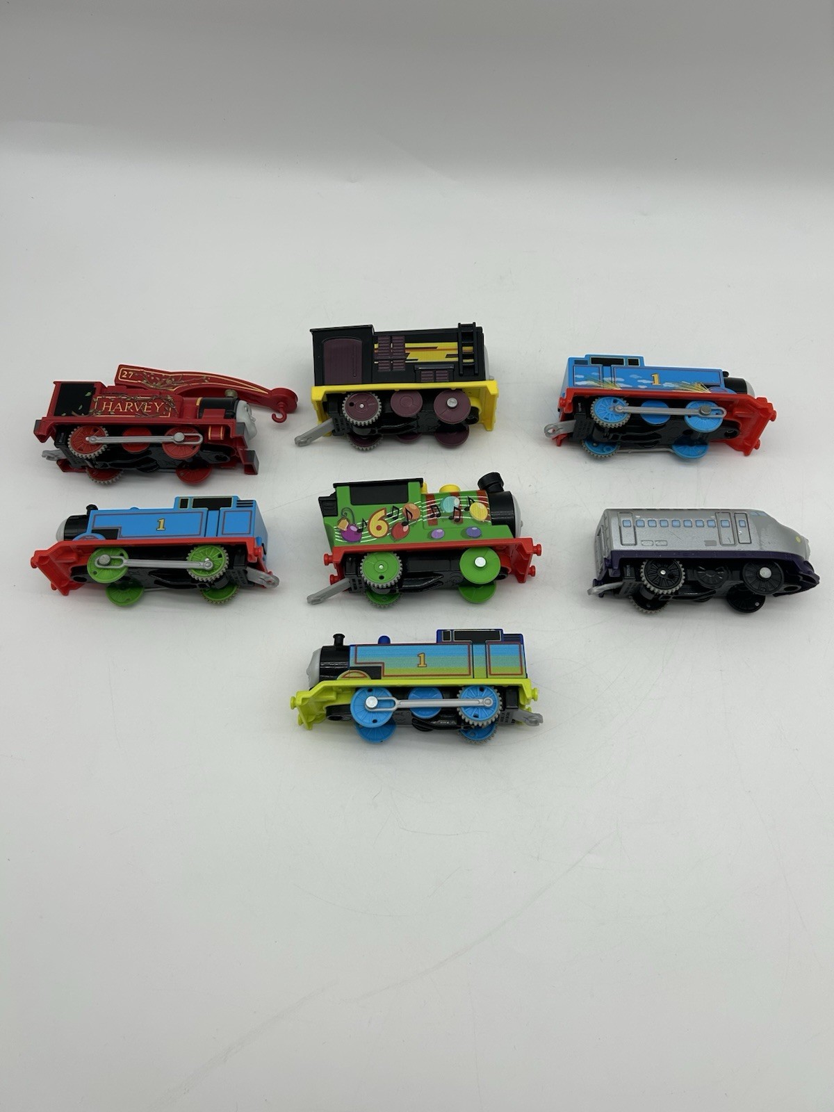 Thomas and Friends Trackmaster Motorized Harvey 2013 & Up Lot Of 15 READ!