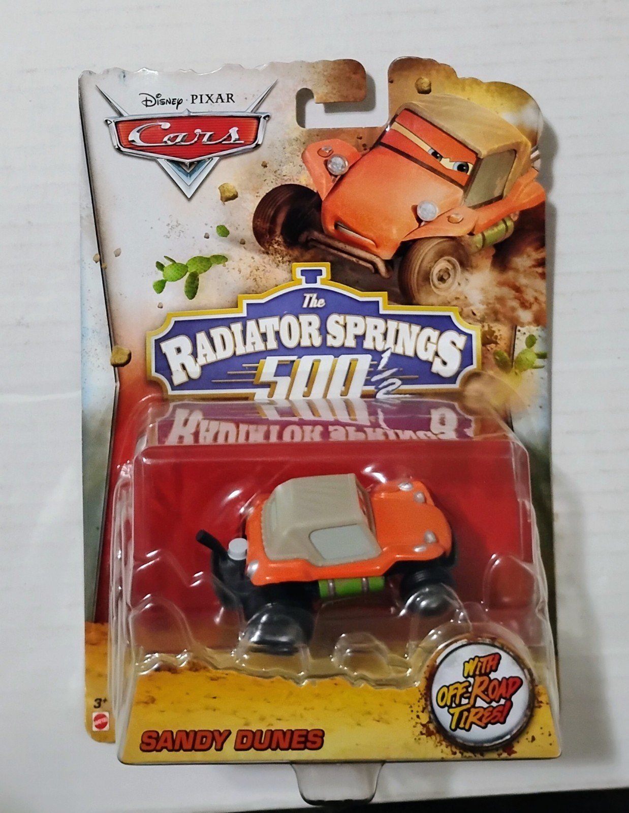 Disney Pixar Cars SANDY DUNES The Radiator Springs 500 w/ Off Road Tires RARE!!!