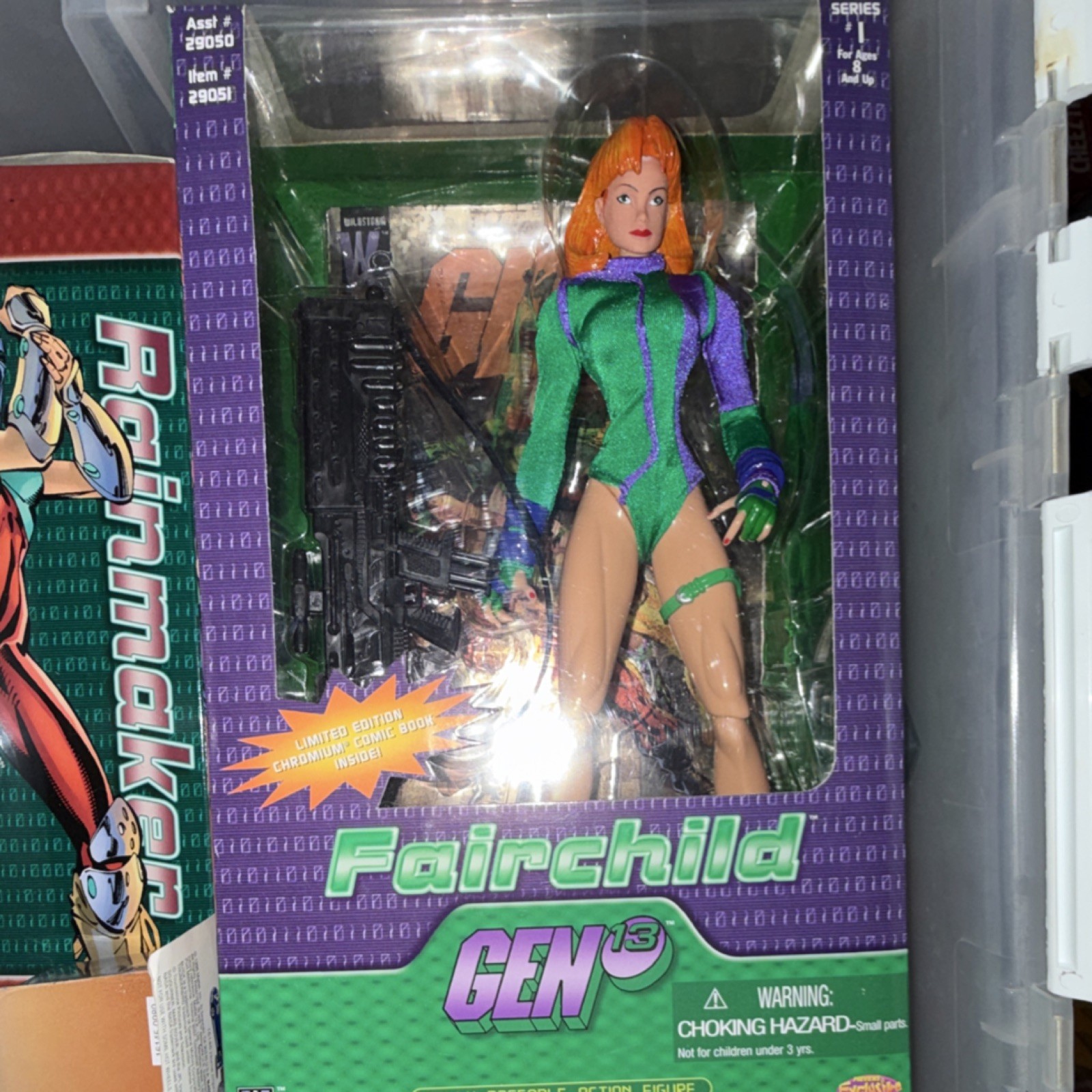 WildStorm Fairchild Gen 13 Limited Edition Boxed Action Figure Comic Book