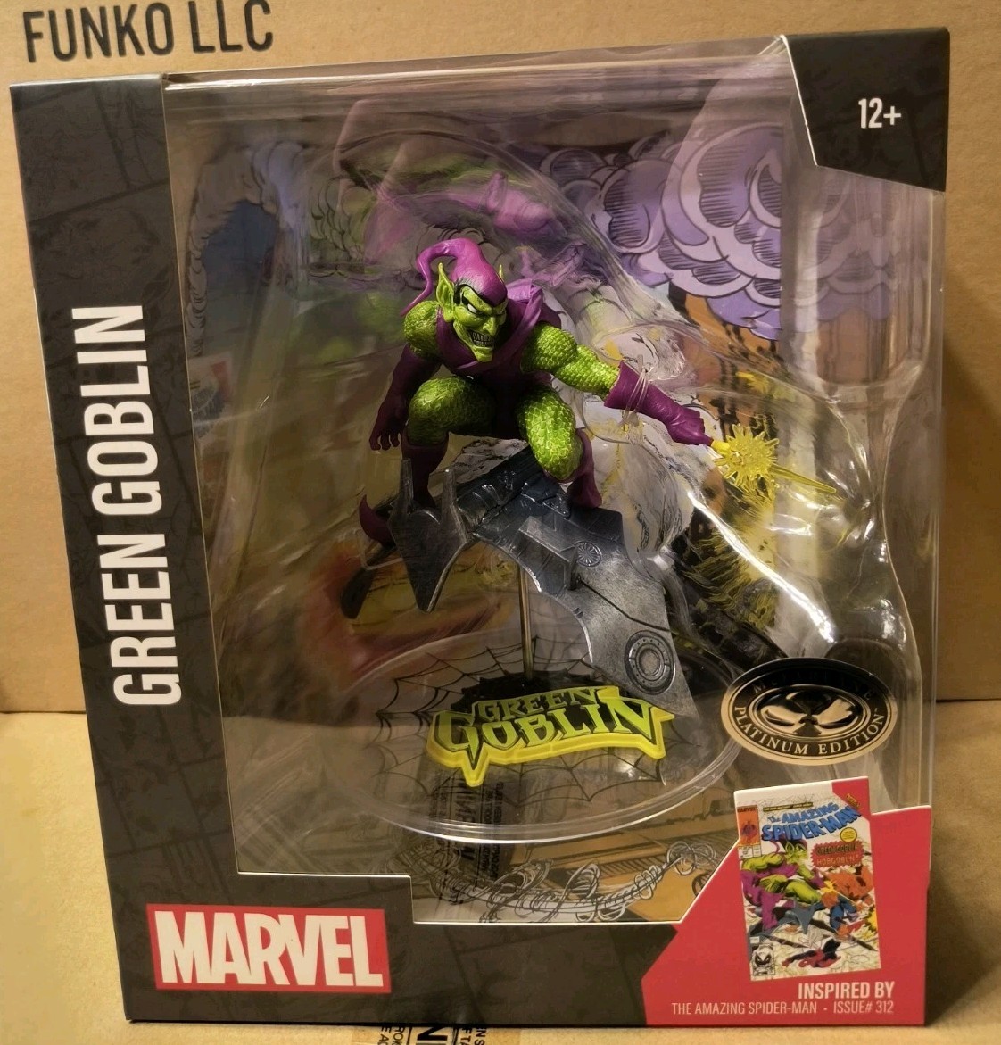 McFarlane Toys Platinum Edition GREEN GOBLIN Marvel The Amazing Spider-Man #312