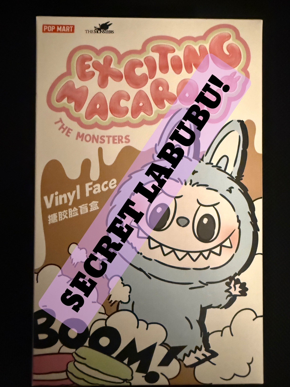POP MART Exciting Macaron LABUBU Chestnut Cocoa Sealed Confirmed – Authentic