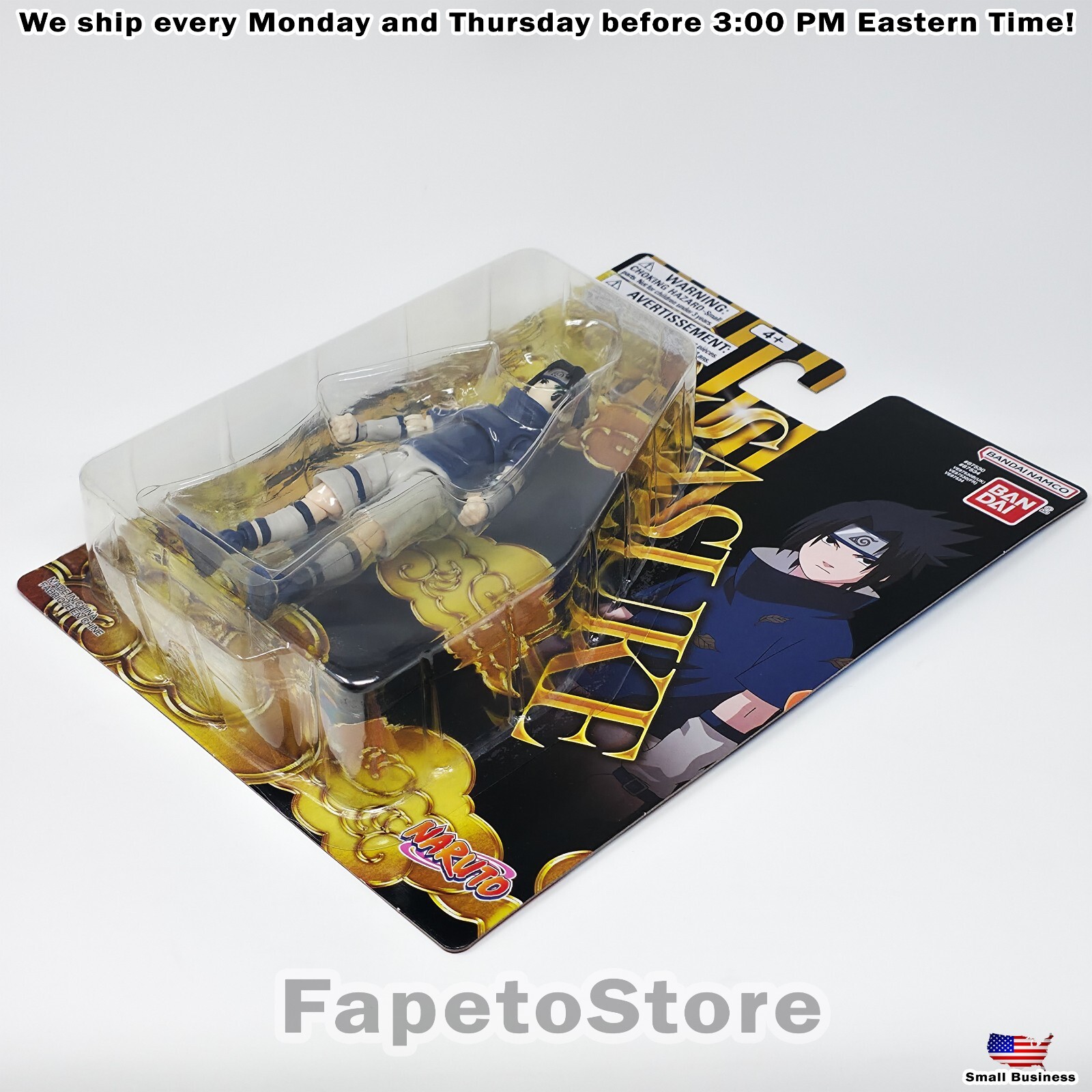 Naruto Shippuden Ultimate Legends Figure Sasuke Uchiha ( Young ) by Bandai Namco