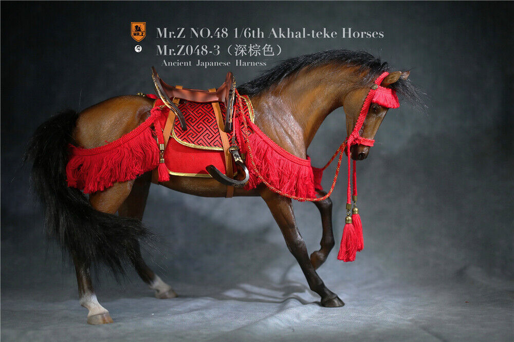 Mr.Z 1/6 Scale Animal Resin Simulation Toy Akhal-Teke Horse Figure 6 Color Model