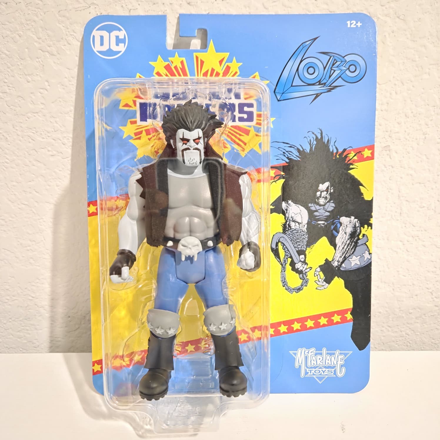 McFarlane Toys DC Super Powers Black Superman, Lobo, Atom, Flash & Robin Wave 10