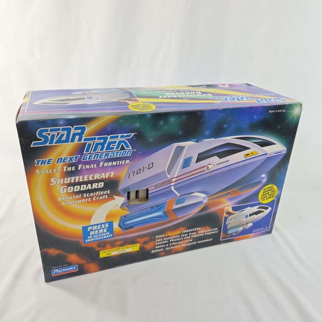 Star Trek The Next Generation Shuttlecraft Goddard 1992 Playmates No. 6101 NEW