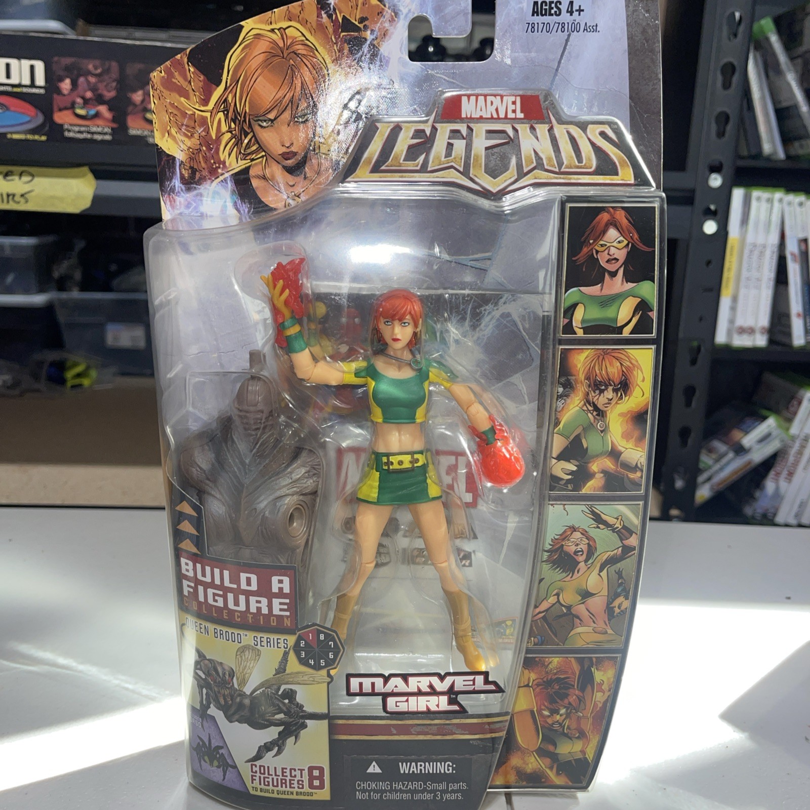 Marvel Legends Brood Queen Series Marvel Girl Action Figure H71 #2, New Mint