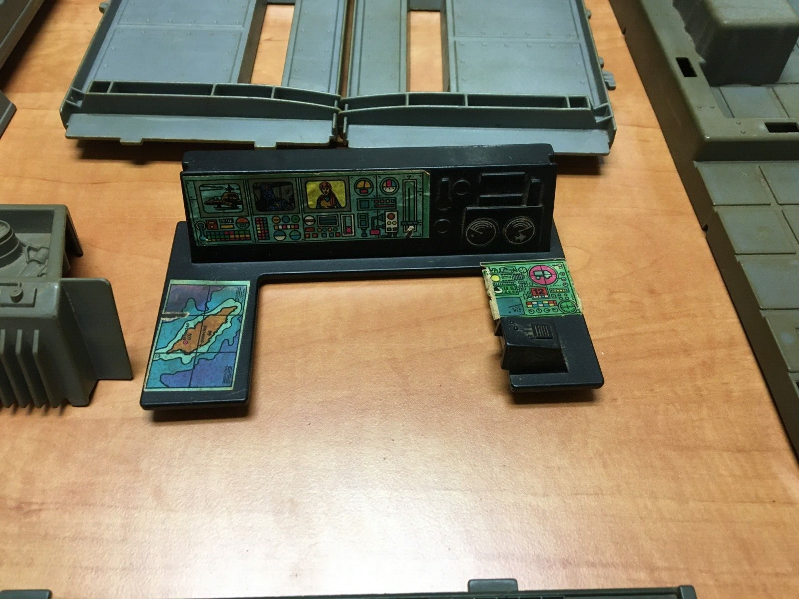 G.I. Joe 1983 Headquarters Command Center Parts Lot