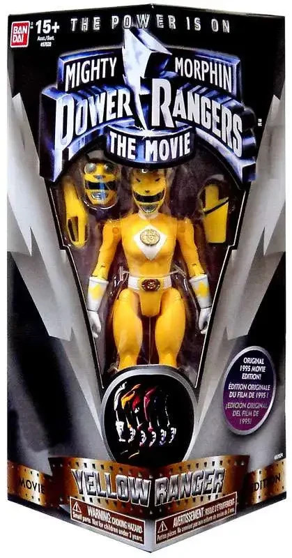 Bandai Power Rangers Legacy – Yellow Ranger (Movie Version) 5&Prime; Action Figure