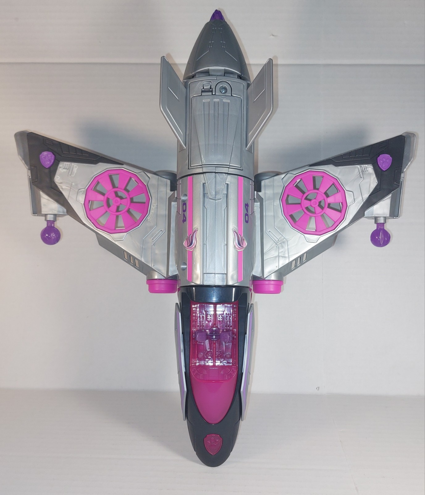 Paw Patrol: The Mighty Movie, Transforming Rescue Jet New Without Packaging.