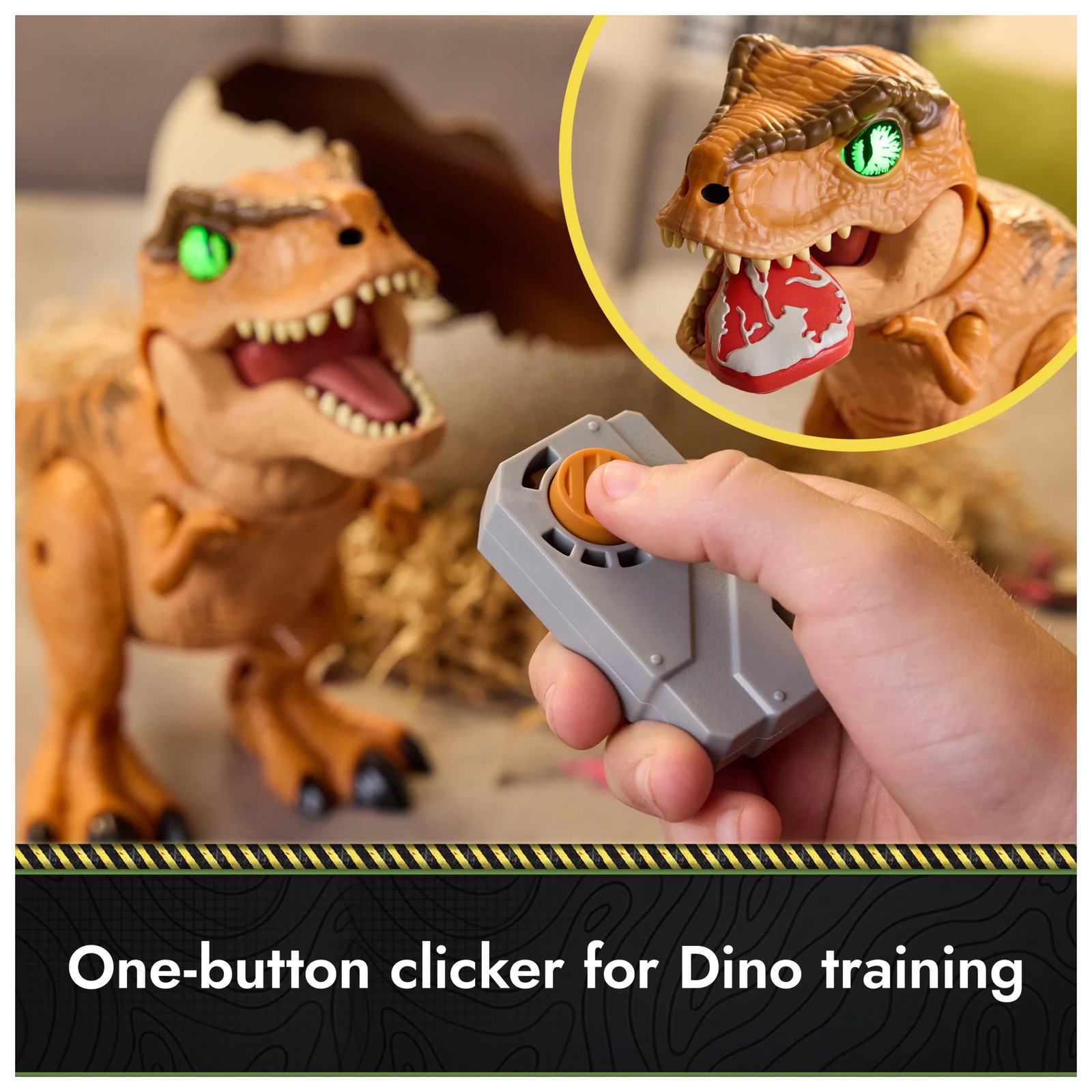 Jurassic World T-Rex, Interactive Dinosaur Toy for Kids Ages 5 and Up