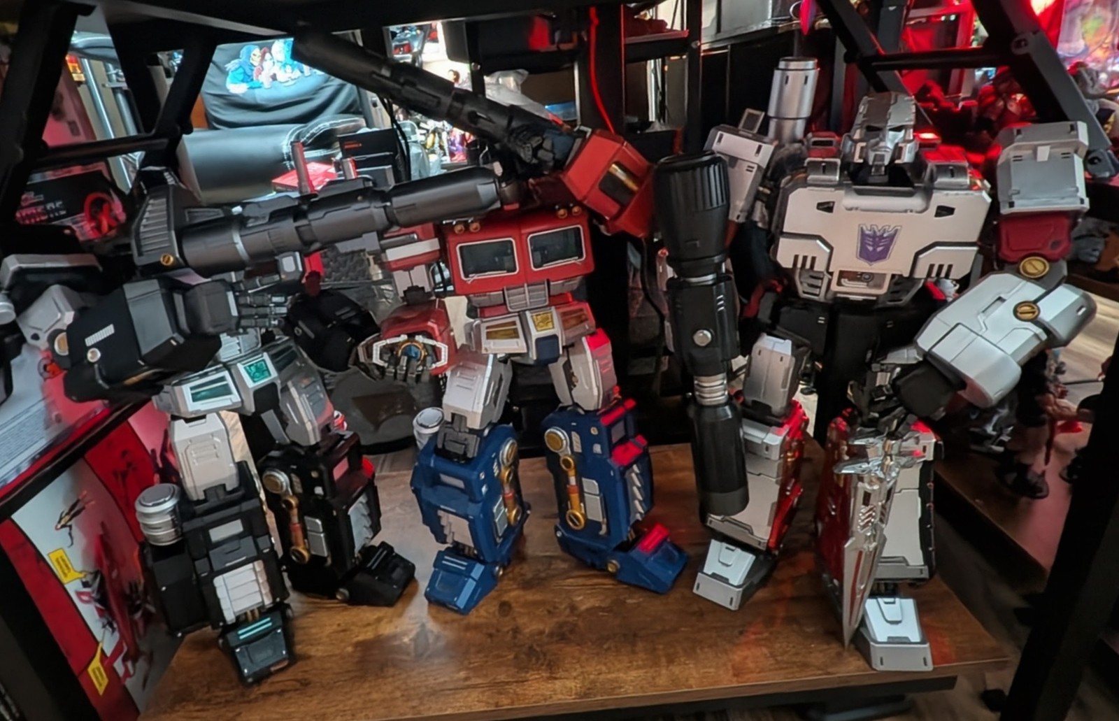 🇺🇸 MEGA Action Optimus Prime MAS-01NP 18&Prime; 3X SET MAS-02 MAS-01 Toy Alliance
