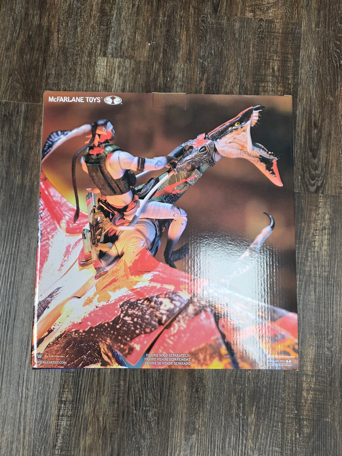 Quaritch&rsquo;s Banshee Avatar: Fire and Ash Figure