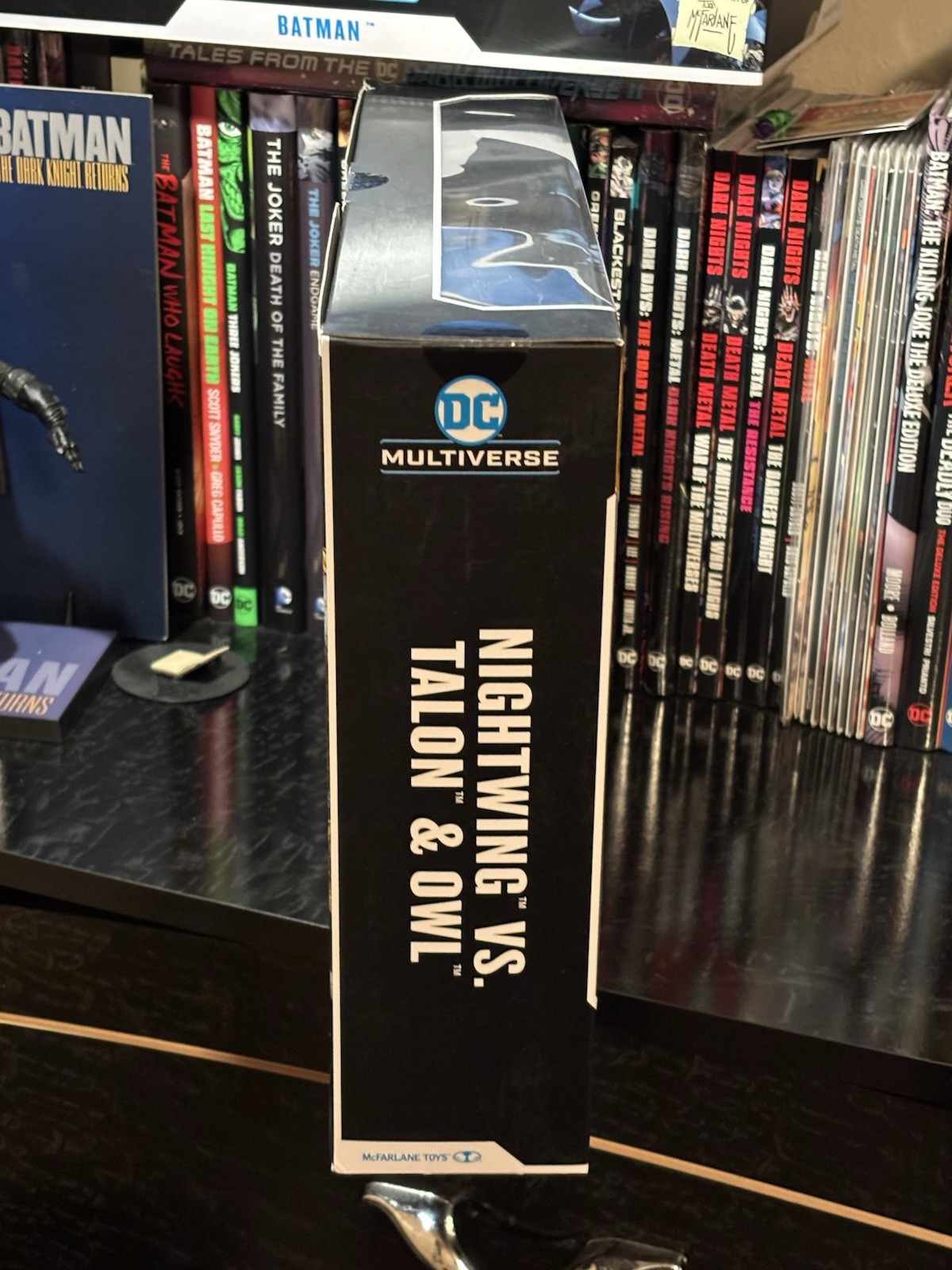McFarlane DC Multiverse Nightwing/Court Of Owls Gold Label/3 Pack. New