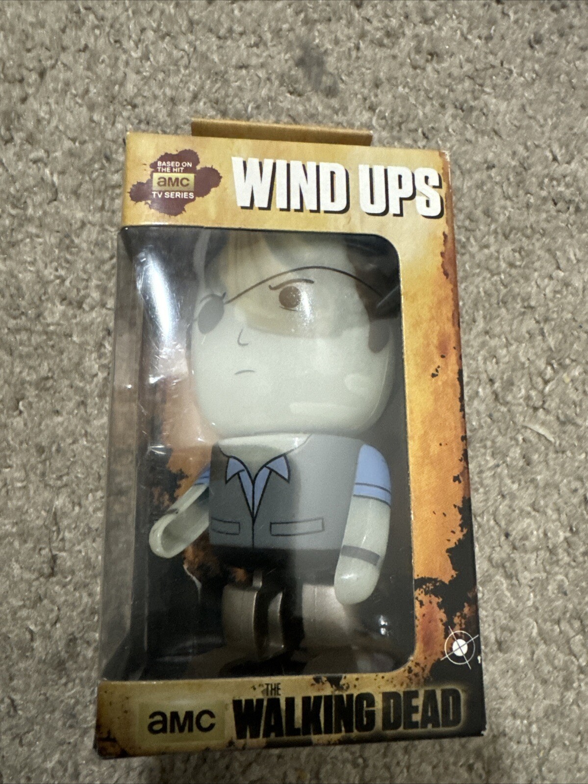 Sealed 2014 AMC&rsquo;s The Walking Dead Wind Ups GOVERNOR New in Box Bulls I Toy