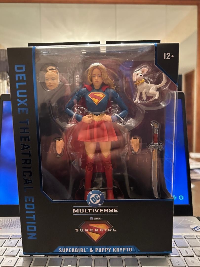 IN STOCK McFarlane DC Multiverse SuperGIRL BABY KRYTO Movie 7&Prime; Action Figure!!!