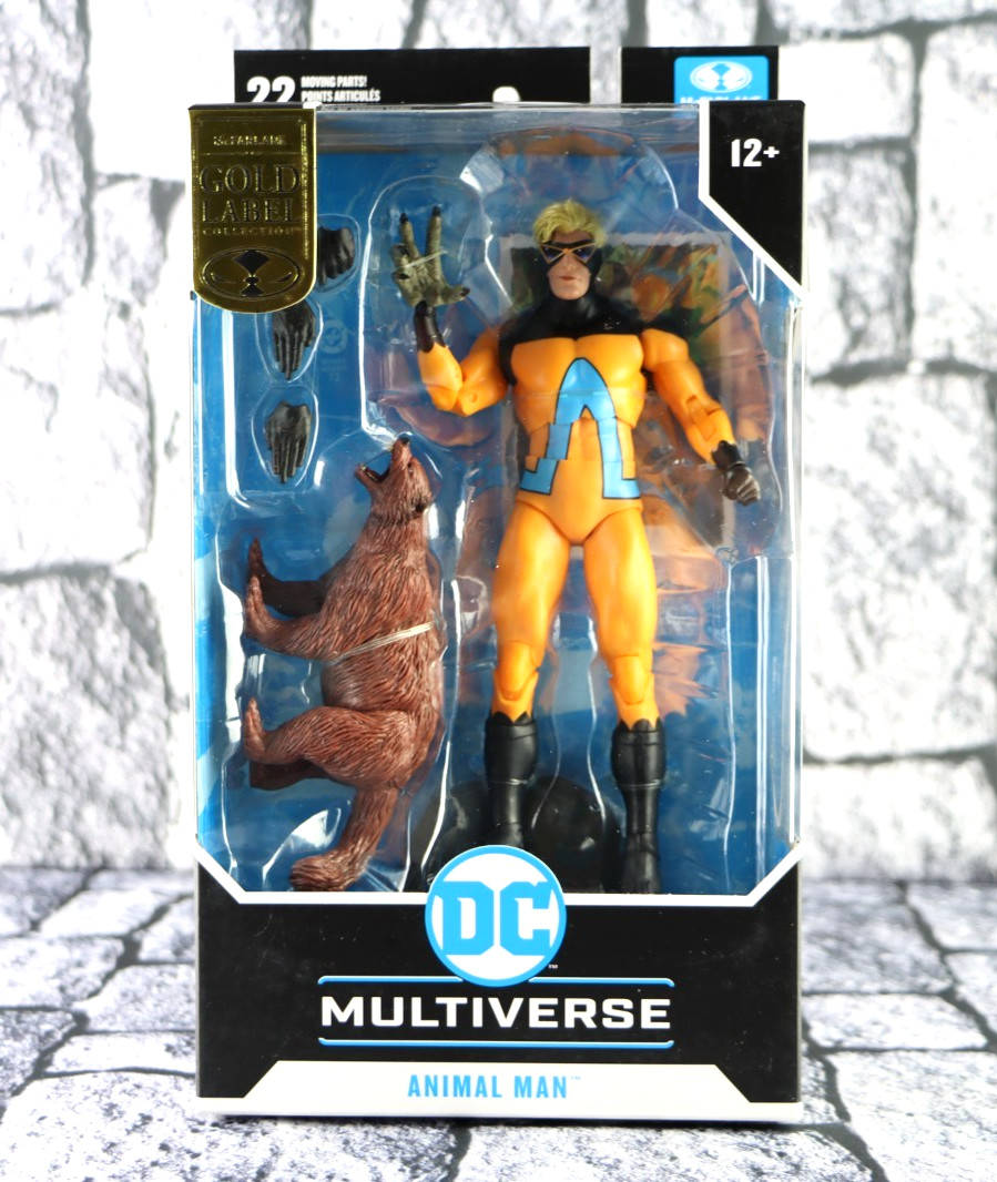 McFarlane Gold Label DC Multiverse Animal Man Human Zoo Action Figure