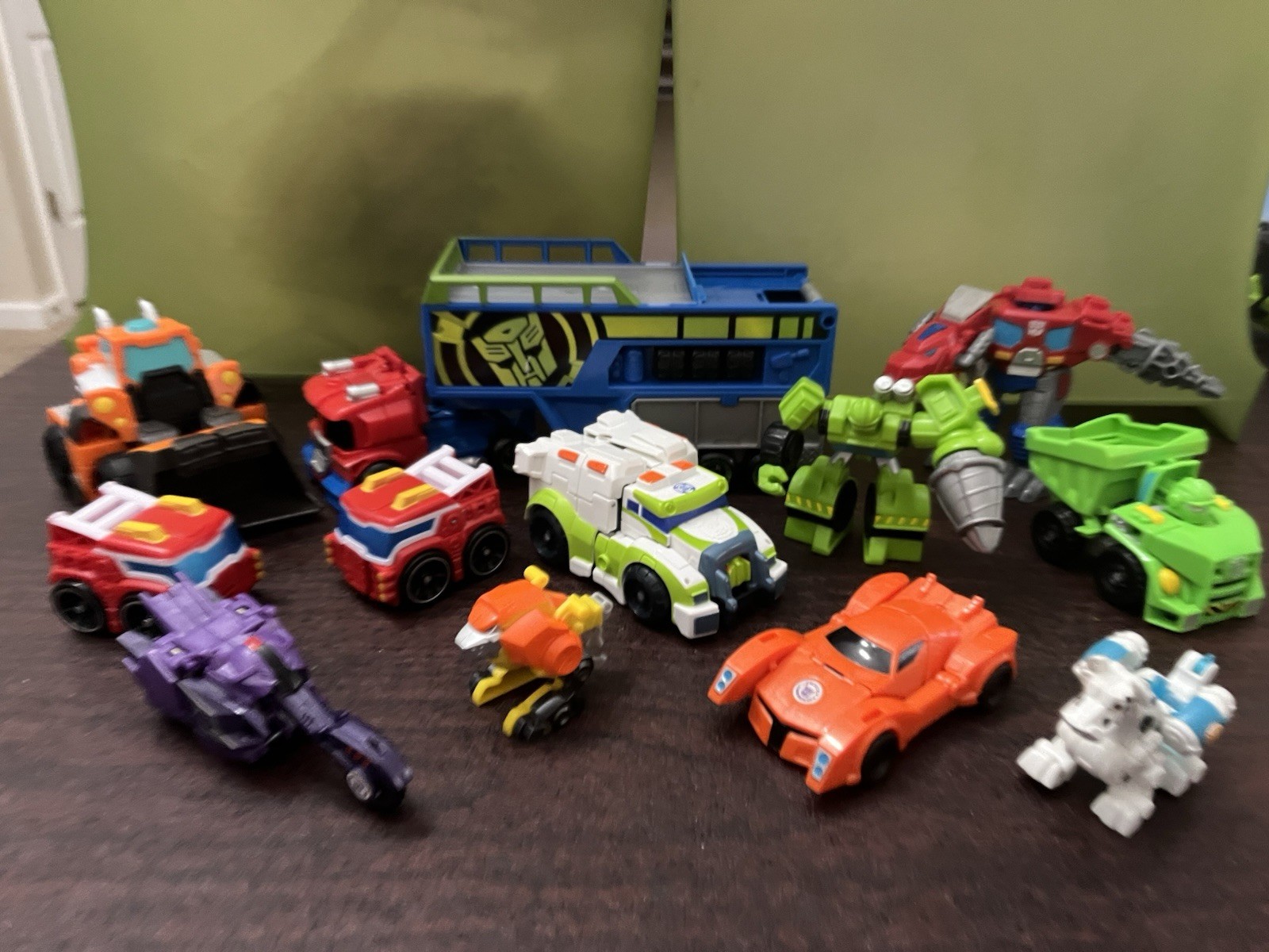 Transformers Playskool Heroes Rescue Bots & One Step Changers. 12 Total Bots!