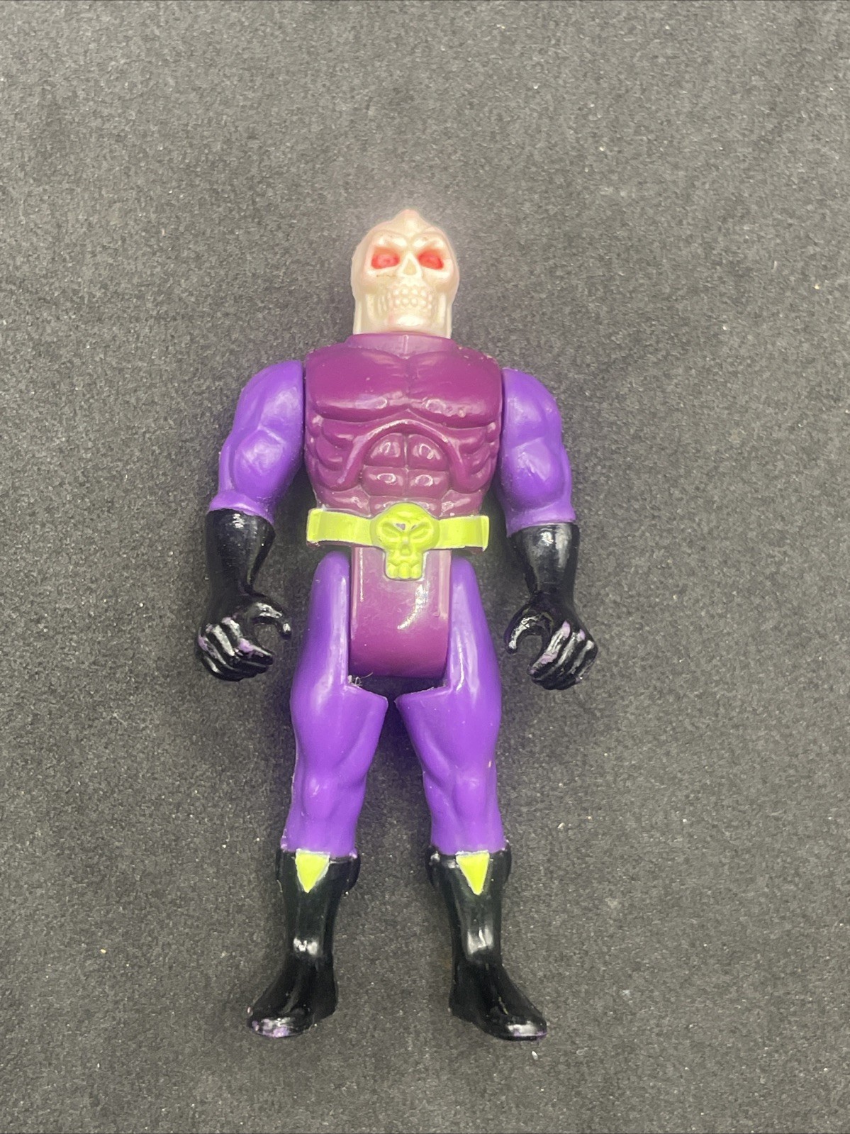 Vintage Matchbox Monster Wars Grave Digger Skeleton Action Figure (1993) NICE!