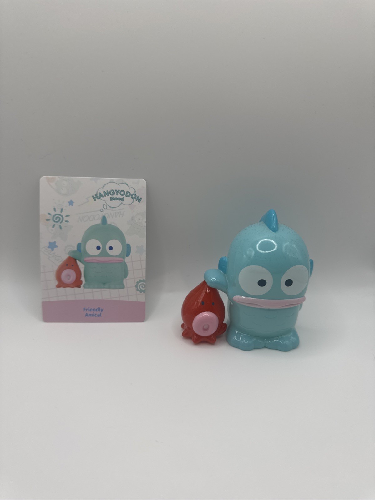 Hangyodon Mood Friendly Amical Collectible Figure With Card Miniso No Box