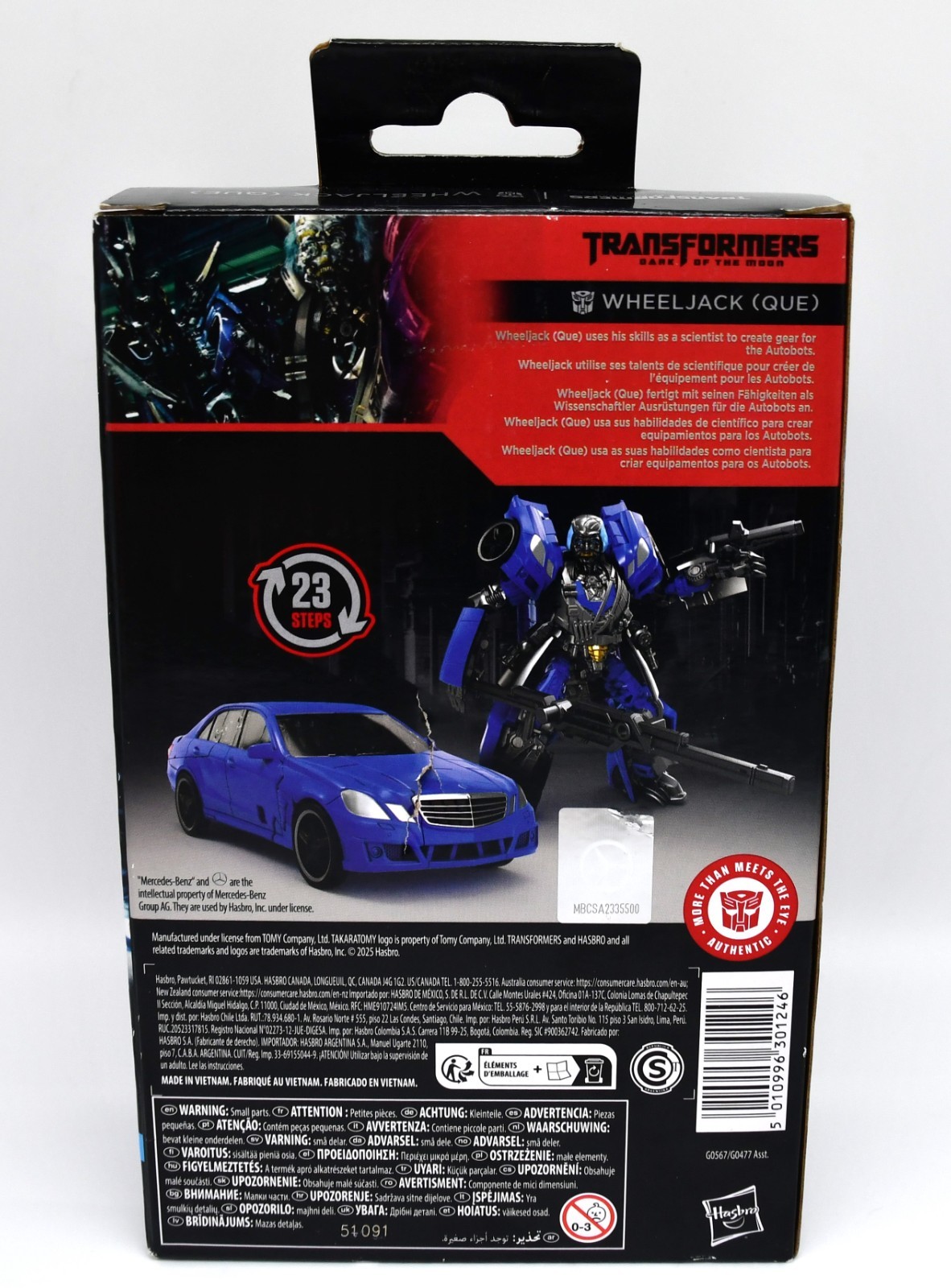 Transformers Wheeljack Que Studio Series Dark Of The Moon Action Figure New