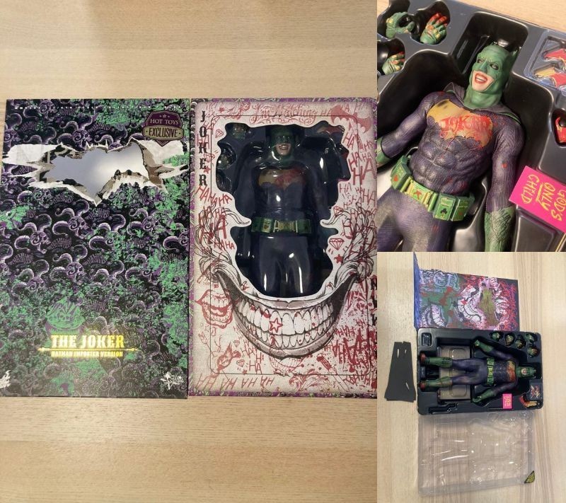 Hot Toys MMS384 Suicide Squad The Joker Batman Imposter Ver I Used Rare Japan