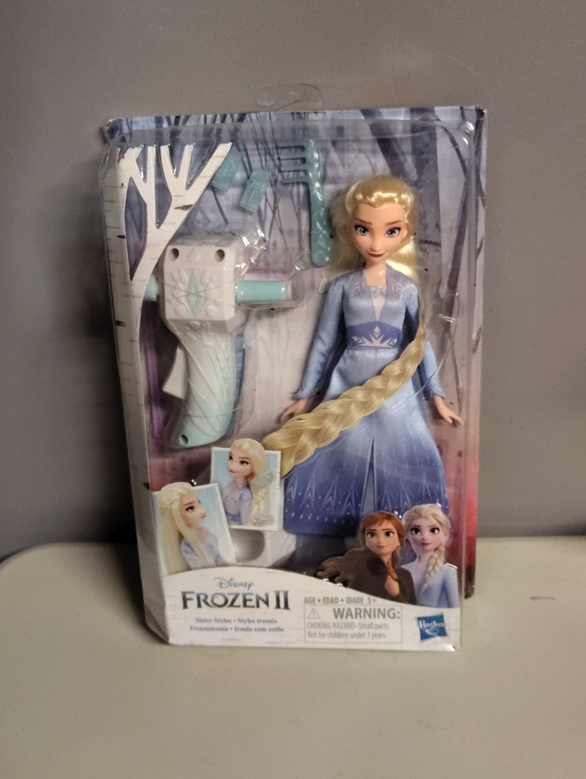 New Disney Princess Doll FROZEN II – « ELSA » Doll – SISTER STYLES – Ages 5 & up