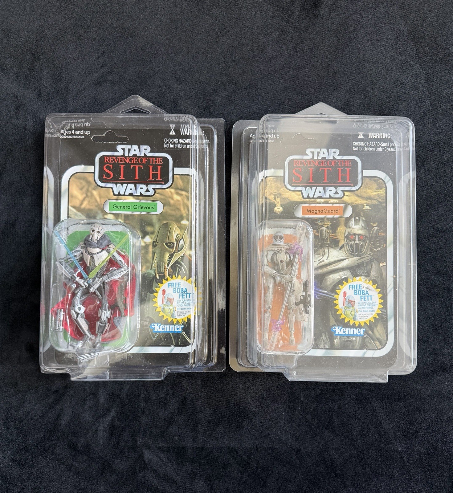 Hasbro Star Wars TVC General Grievous & Magnaguard In Star Case New Sealed