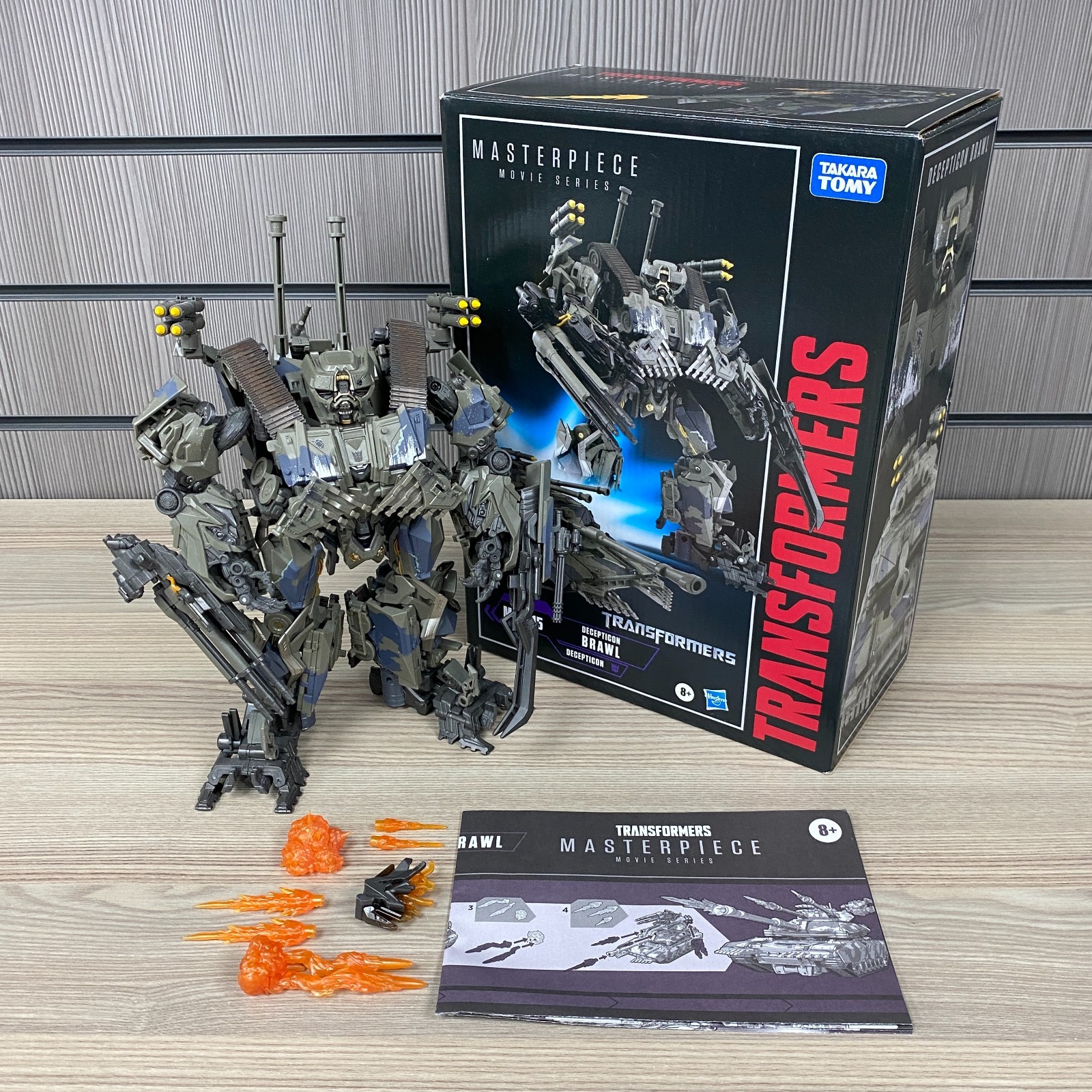 MPM-15 BRAWL DECEPTICON TRANSFORMERS MASTERPIECE MOVIE SERIES FIGURE TOY HASBRO