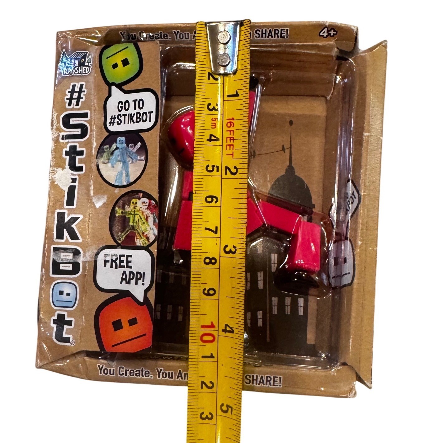 Stikbot Pink Stop Motion Animation Action Figure Zing Toy Shed New Box Wear 2017