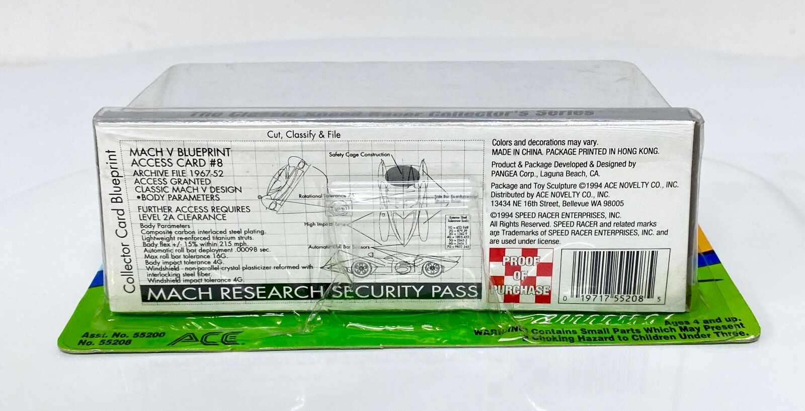 SPEED RACER Micro-Techs Collectors CLASSIC SET Ace Novelty Company 1994