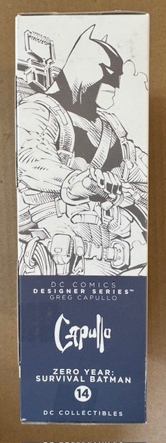 DC Comics Designer Series Figure Zero Year Survival Batman Capullo 14 NEW SEALED