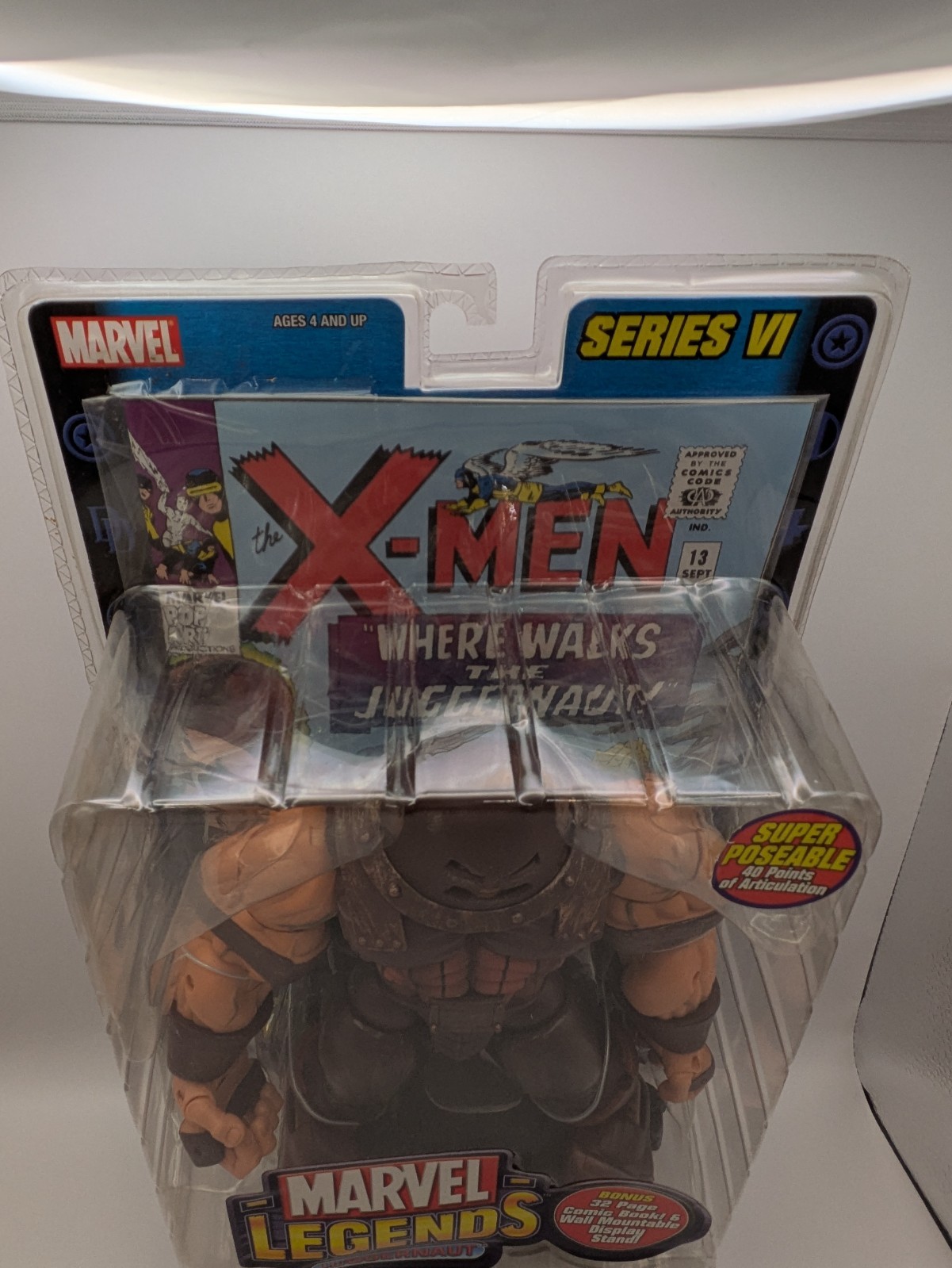 Marvel Legends series VI JUGGERNAUT action figure X-Men 6 inch Toy Biz 2004 NEW