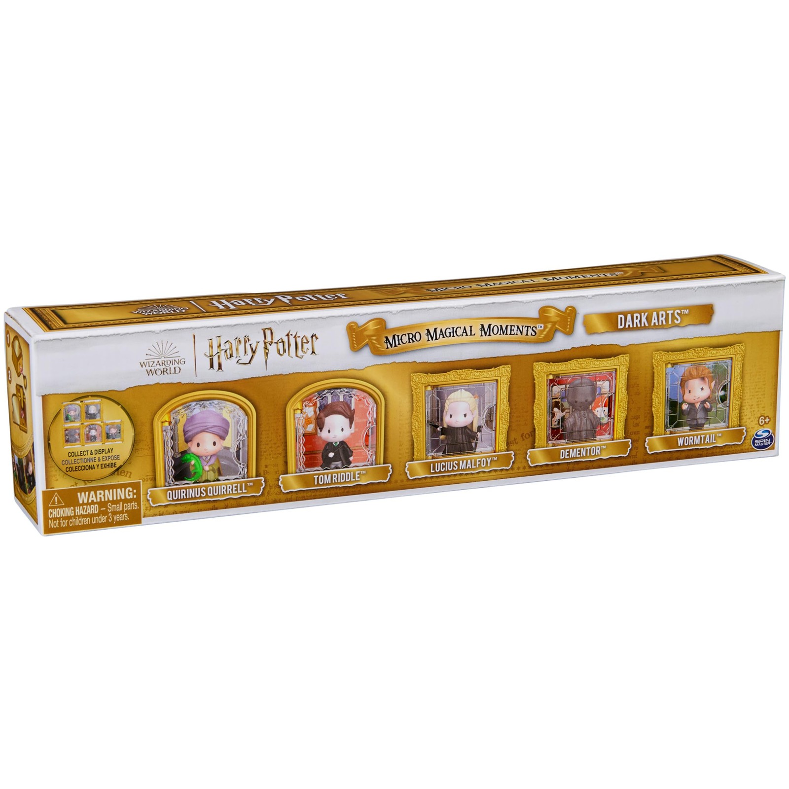 Figures Set 5-Pack Amazon Exclusive with Display Cases for Ages 6 and Up