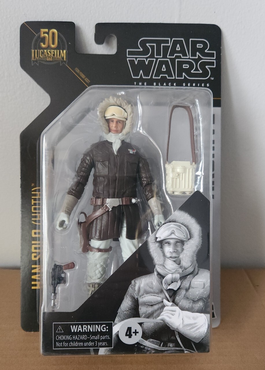 Star Wars The Black Series Archive Han Solo (Hoth) Figure