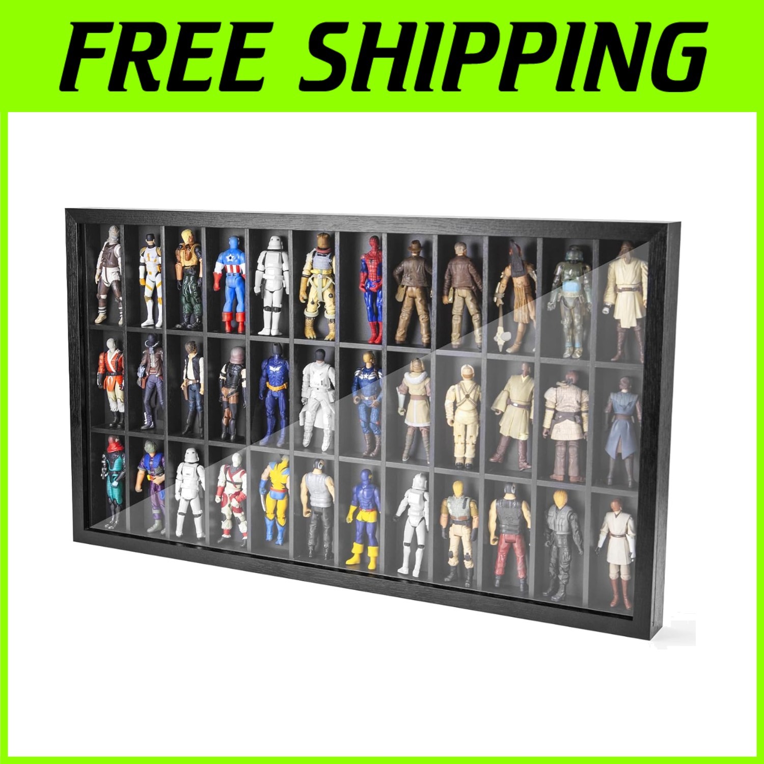 3.75&Prime; Figure Display Case – Dustproof Cabinet**