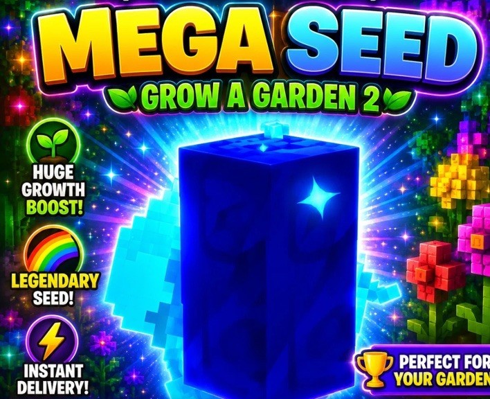 Mega Seed 1x Grow A Garden 2 NEW MYTHIC