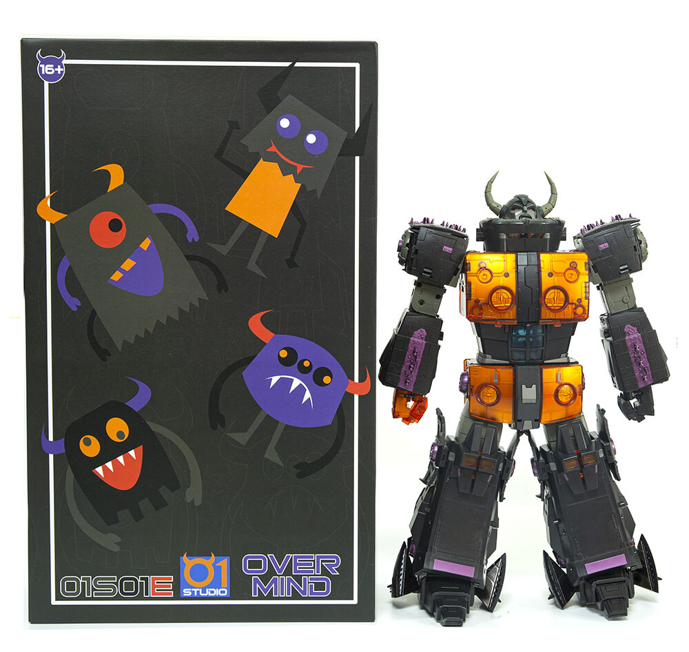 01-Studio 01S01E Cybertron Cell Unicron Overmind Dark Version Action Figure toy