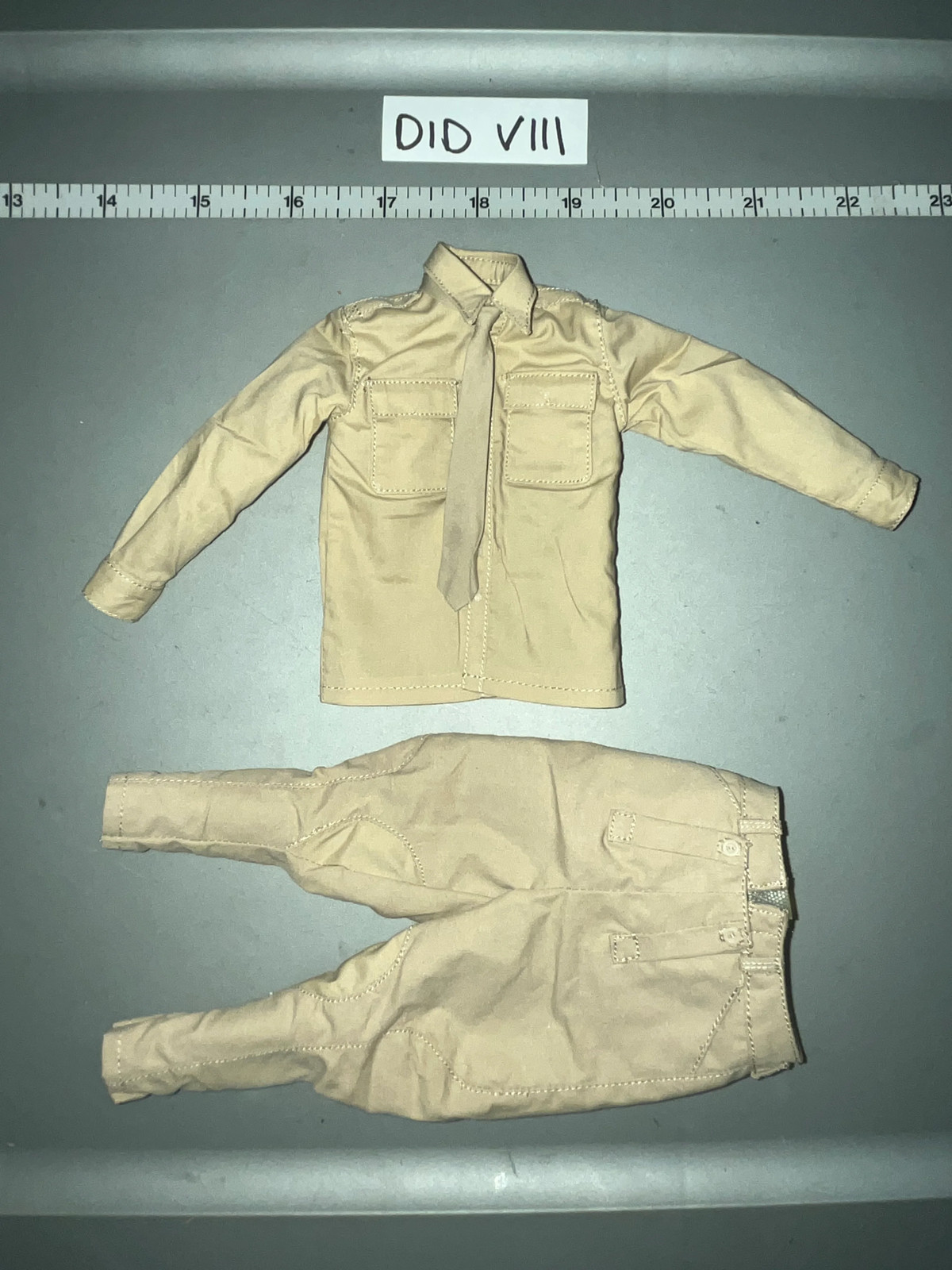 1/6 Scale WWII US Tan Officer Uniform – DID Patton