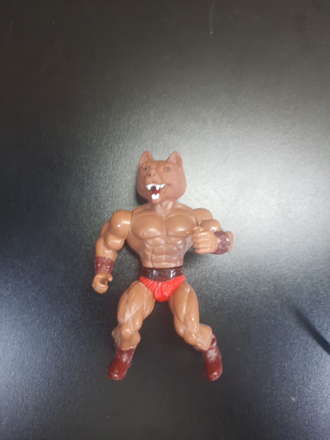 MOTU GALAXY WARRIORS ANUBI WOLF FIGURE HEROES ORIGINAL KO FIGHTER VINTAGE 1980S