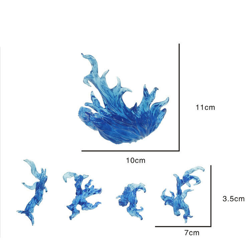 For Tamashii Effect Impact Burning Flame for Figma S.H.Figuarts SHF 1/12 Figure