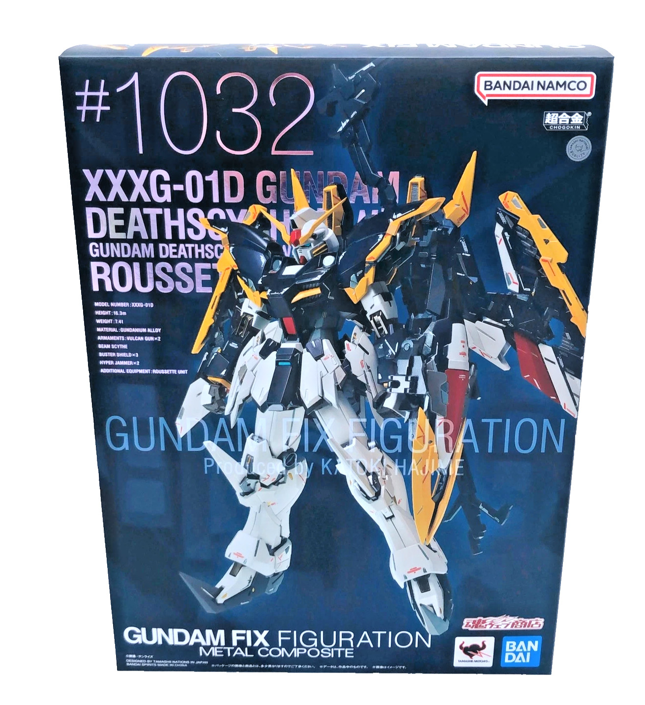 Bandai Gumdam Fix Figuration Metal Composite Gundam Deathscythe EW Roussette NEW