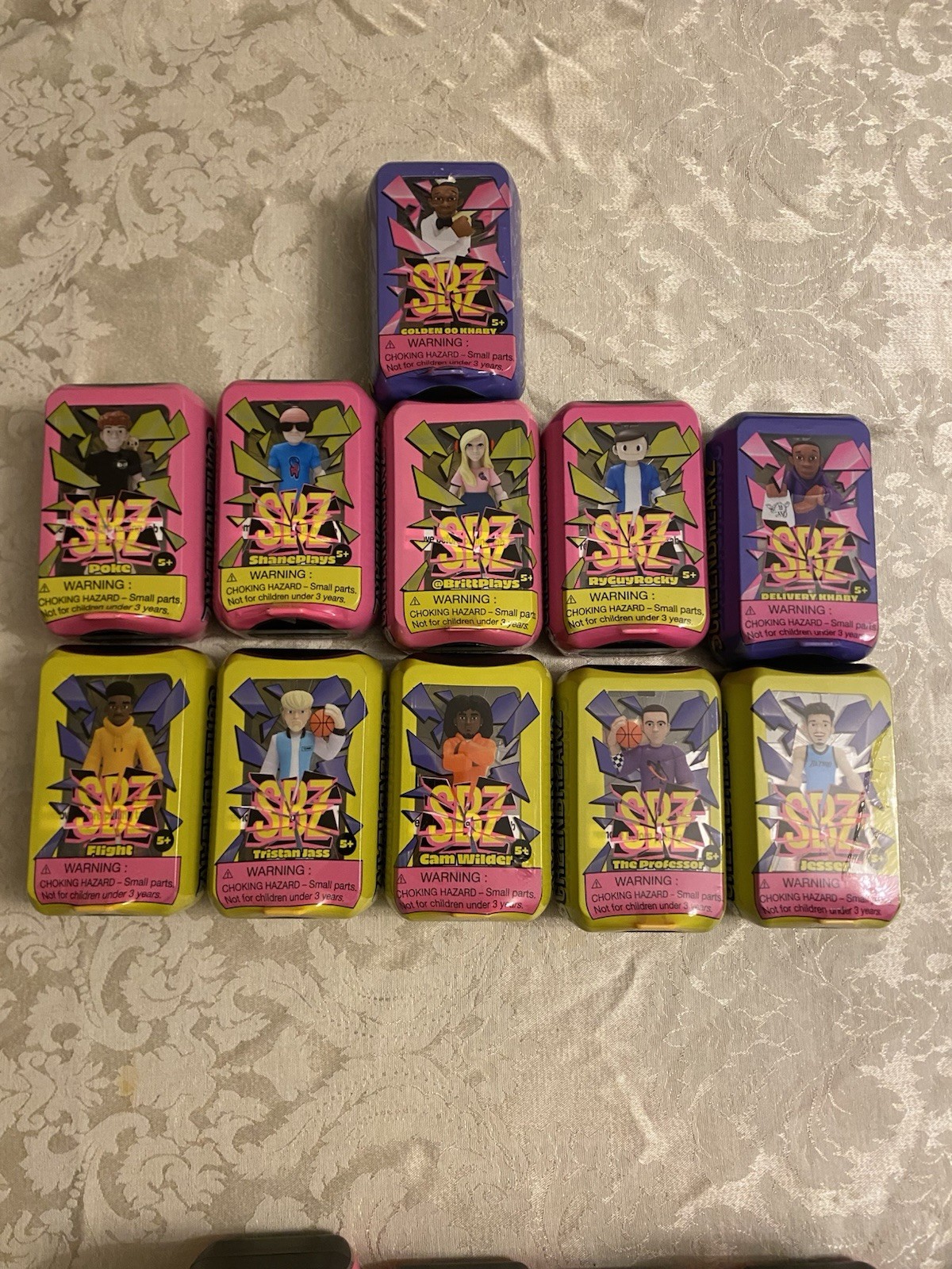SBZ Screen Breakz BrittPlays Collectible Figurine Set Of 11