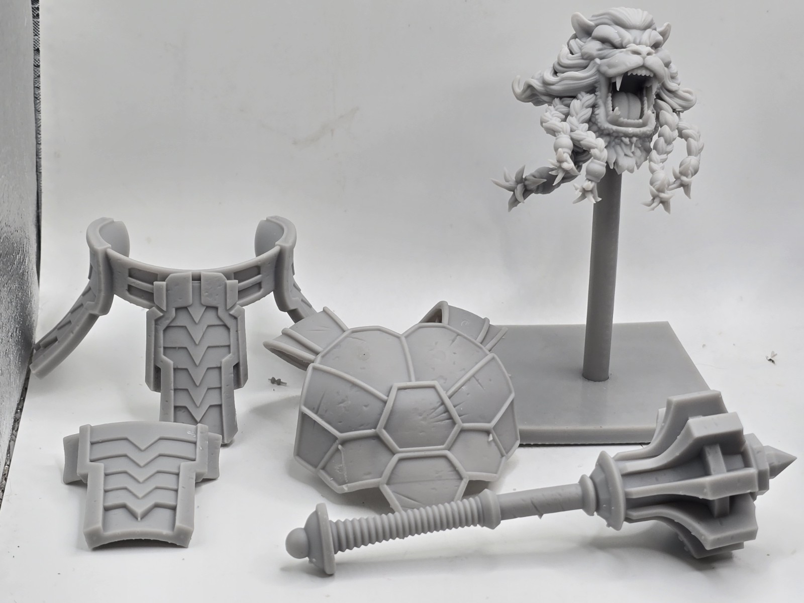 3d Print INVINCIBLE BATTLE BEAST FULL KIT #3. 1:12 Legends Large Scale